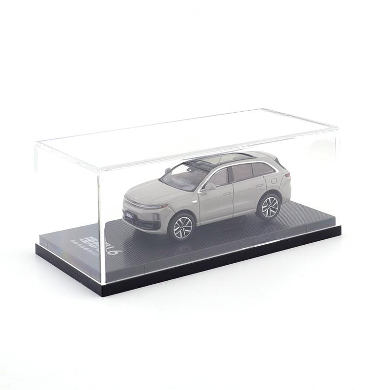 Li Auto L6 Car Model 1/64 Car Alloy Motor Vehicle Diecast Metal Model Kids Toys for Boys Friends Gifts Collect Ornaments