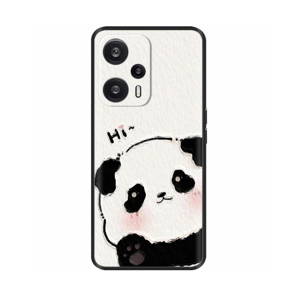 For Xiaomi Poco F5 Pro Case Painted Flower Back Cover Full Protection Soft Case for POCO F5 PocoF5 F5Pro Fundas Phone Casing