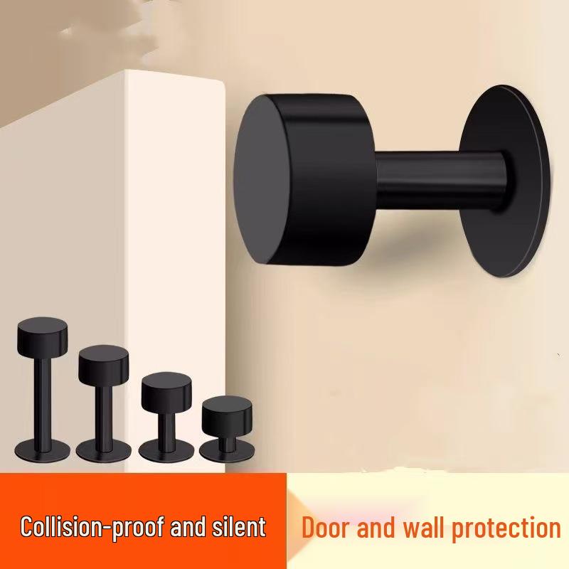 Silent Windproof Door Stopper and Holder - Anti-Theft and Anti-Collision Design