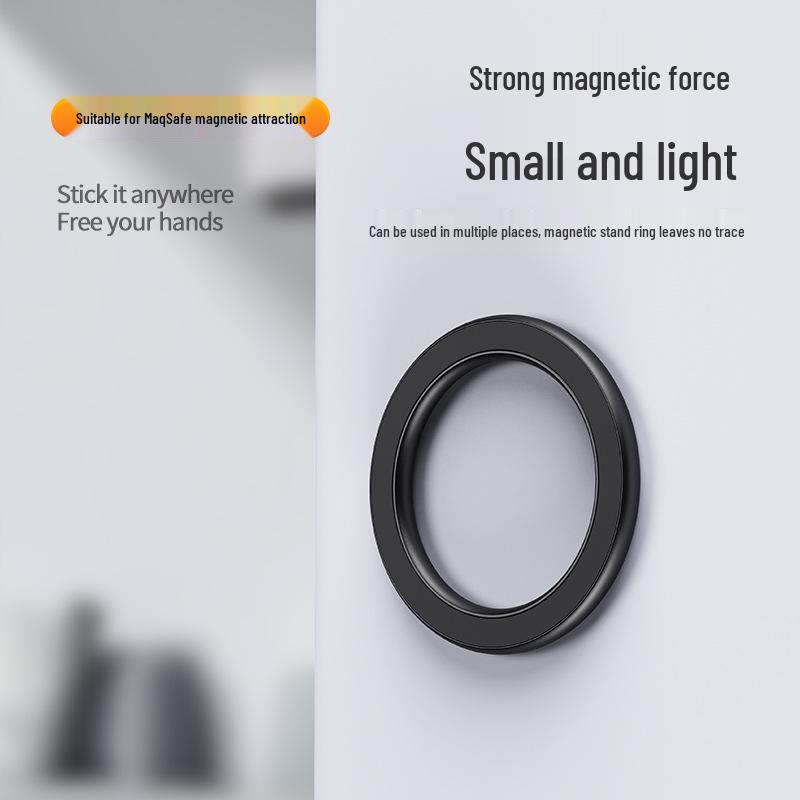 

Zinc Alloy MagSafe Wall-Mounted Car Phone Ring Stand