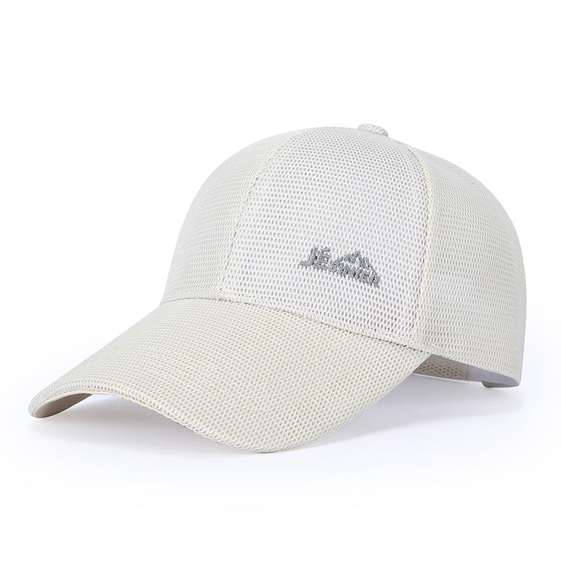 Breathable Mesh Baseball Cap Outdoor Sports Sunscreen Hat Middle-Aged Men's Cap