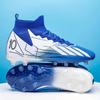 Mens All-Pro SpikeTech High Top Football Soccer Shoes Cleats