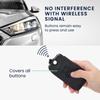 [kwmobile] Compatible with: Renault 4-Button Smart Key (Keyless Go compatible models only) Key Case - Protective Key Cover - PU Leather, Blue/Black