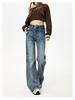 Dammode Jeans med mikro-utsvängd benvidd - Icke-klistriga, slimmande, höst-/vinterdesign