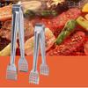 Stainless Steel Food Tong with Ergonomic Handle for Easy Gripping and Cooking Kitchen Tool Comfortable Grip Bread Clip
