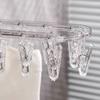 Punch-Free Socks Drying Rack Plastic Towel Hung Hook Clothes Drying Sock Rack  Bathroom
