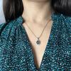 Серебряная подвеска с мистик топазом 2.113ct (2203889)