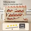 Caja de Almacenamiento de Huevos Rodante Multicapa para Puerta de Refrigerador