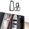 Carbon Fiber Window Switch Cover Trim For Mercedes-Benz C Class W205 14-18 D