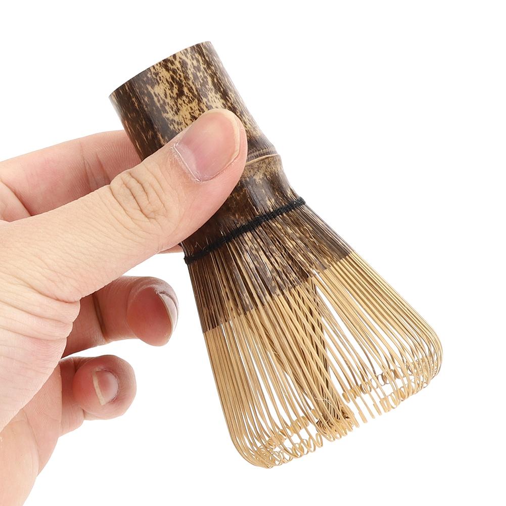 Bamboo Japanese Style Matcha Tea Whisk Brush Tea Accessories for Matcha Tea MakingBamboo 120 Prongs
