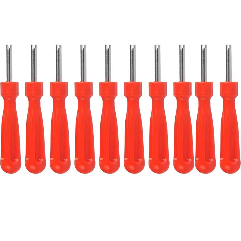 10/1Pcs Tire Valve Core Removal Tools Tyre Valve Core Wrench Spanner Tire Repair Tool Core Screwdriver for Car Bicycle Car Tools