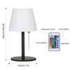 Neoglint RGB Table Lamp Colorful Desk Light with Remote Controller Pull Chain   Bedside Lamp Reading Lamp USB Rechargeable for Living Room Bedroo