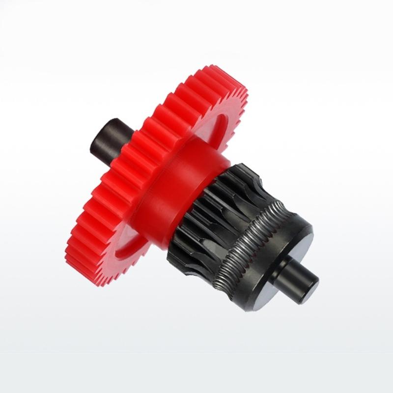 DLC Coated Steel Extruder Gear For Ender 3 Ender 5 3D Printer Hardened Metal Extruder Gear Installation Accessories