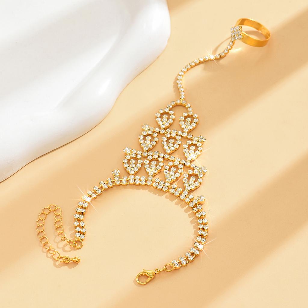 1 Damenmode Krallenketten-Serie Mehrlagige Quasten-Fingerkette für Date, Reise, Bankett, Party, Festival-Dressing Geschenke