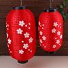 Linterna Japonesa de Tela de 10 Pulgadas Linternas Decorativas para Fiestas Decoración de Pub Chochin para Restaurante de Sushi Izakaya Decoración del Hogar