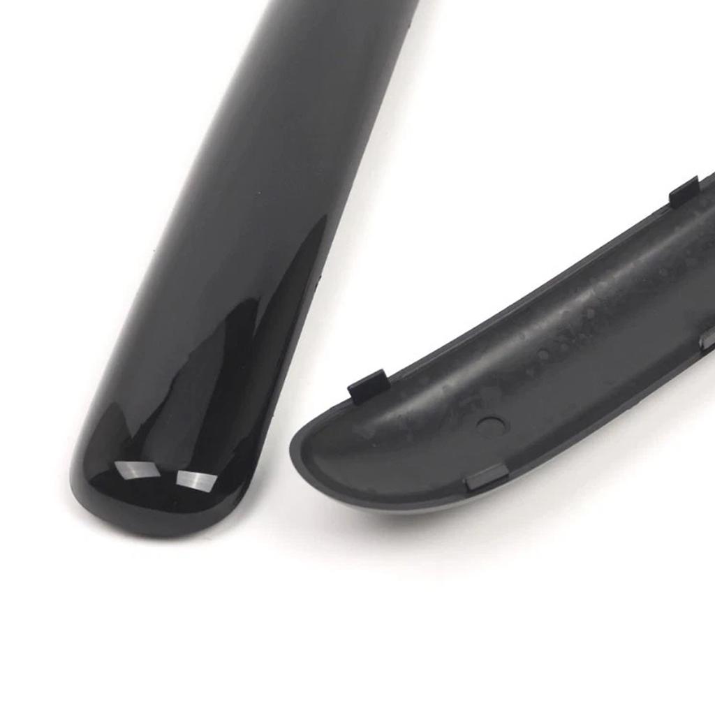 Pair Front Bumper Trim Set For Mini One Cooper R50/R52/R53 01-2004 Glossy Black