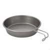 Backpackers Cup Backpacking Bowl Easy To Carry Utility Compact Cookware Solid Plate Pan for