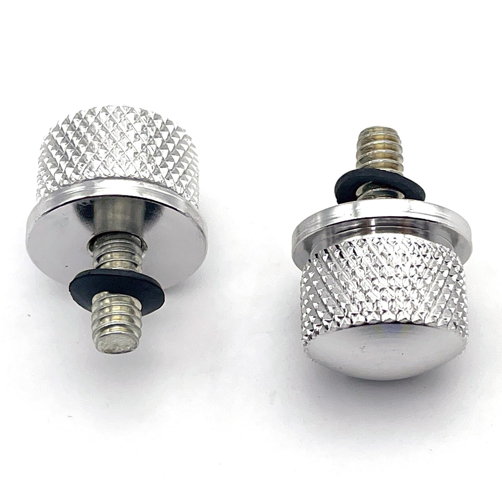 

LEXOR CNC 1/4-20 Inch Knurled Seat Bolt Universal Compatible with 1/4-20 inch серебряный