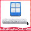 Compatible For Bissell CrossWave OmniForce 3882 Cordless WET DRY Vacuum Accessories Roller Brush Hepa Filter Accessories