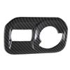 Fit for Dodge Ram 1500 - Headlight Control Cover Trim Left-hand Side ABS Carbon Fiber Car Styling Accessories