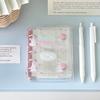 M5 Cute Double Buckle Transparent Pvc Binder Album For Photocard Sticker Storage