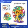 Xinming Large Magnetic Building Blocks - Colorful Educational Tiles & Sticks