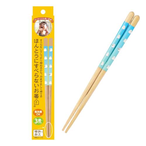 Fujiei (FUJIEI) Truly Non-Slip Chopsticks for Kids, 18cm, Long-tailed Tit Design | Dishwasher Safe | Easy to Grasp Konjac | Chopsticks Crafted by Chop
