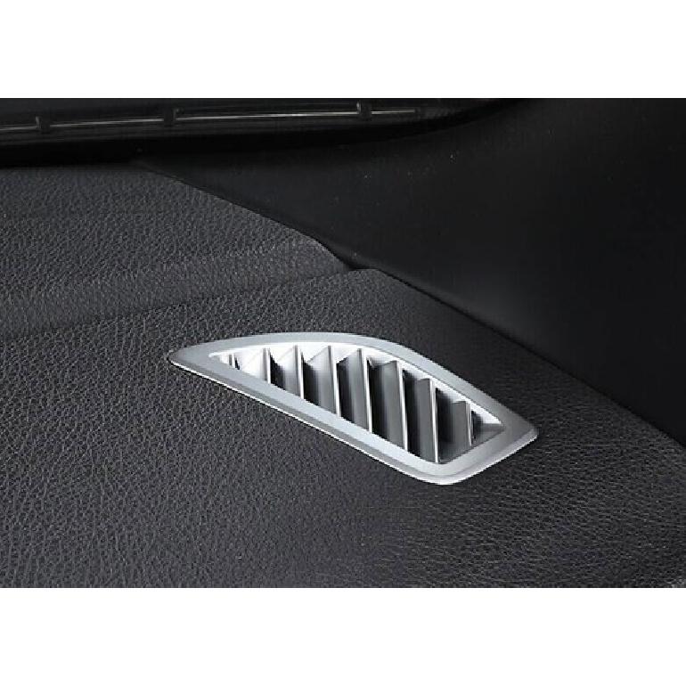 Fit For BMW F20 F21 F22 F23 Matte Silver Dashboard Upper Air Outlet Vent Trim