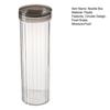 Circular Compact Noodle Box Food-Grade Plastic Sealing Moisture-Proof Design Large Capacity Transparent Storage Container