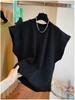 Women's Puff Sleeve Short-Sleeve T-shirt, New Summer Loose Fit, Versatile Basic for Students, Trendy Style Outerwear