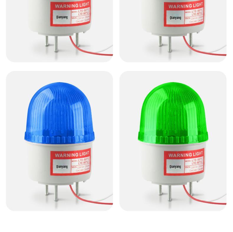 LTE-5071J LED Strobe Warning Light with Sound Alarm for Vehicle, 12V/24V/220V