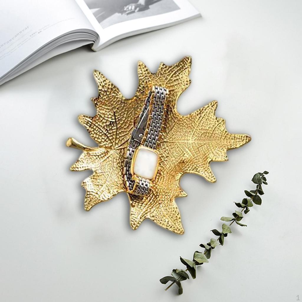 Cute Jewelry Dish Tray, Decorative rings Holder Earring Organizer Display Tray for Bracelet