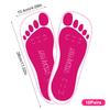 10Pairs Disposable Women Tanning Slippers Tanning Sticky Feet Spray Tan Foot Pads Protectors Stickers For Body Accessor Slipper
