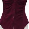 Women's Versatile Long-Sleeved Cropped Base Layer Shirt, 2025 Autumn Design – Tummy Concealing, Slimming, Flattering Top