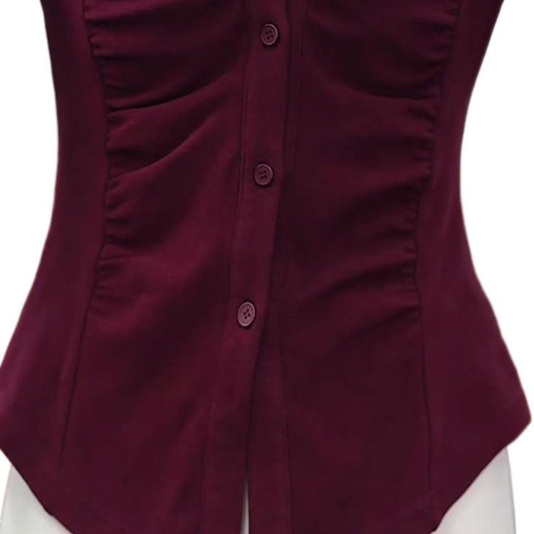 Women's Versatile Long-Sleeved Cropped Base Layer Shirt, 2025 Autumn Design – Tummy Concealing, Slimming, Flattering Top