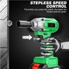 20V Cordless Impact Wrench DIY Grade Electric with 320Nm Max Torque Battery Powered Car Support Local EU Warehouse Drop Shipping