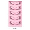 5 Pairs Fox Eye False Eyelashes Eye End Lengthening Long Curling Thick Fluffy All-Match Comfortable Fake False Eyelashes