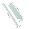 Plastic Curved Fondant Measuring Ruler Baking Tools