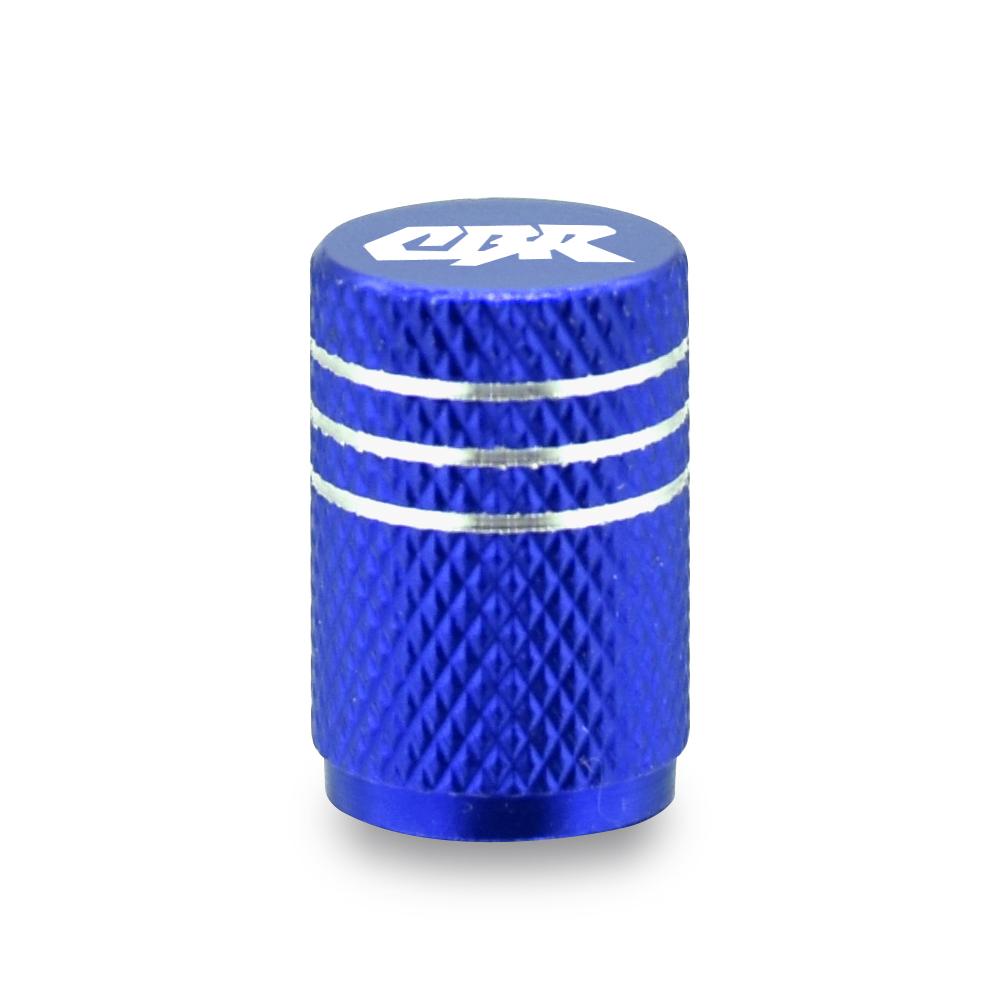 CBR Motorcycle Tire Valve Air Port Stem Cover Cap Plug CNC Aluminum Accessories For Honda CBR125 250 250R CBR600 F2 F3 F4 F4i