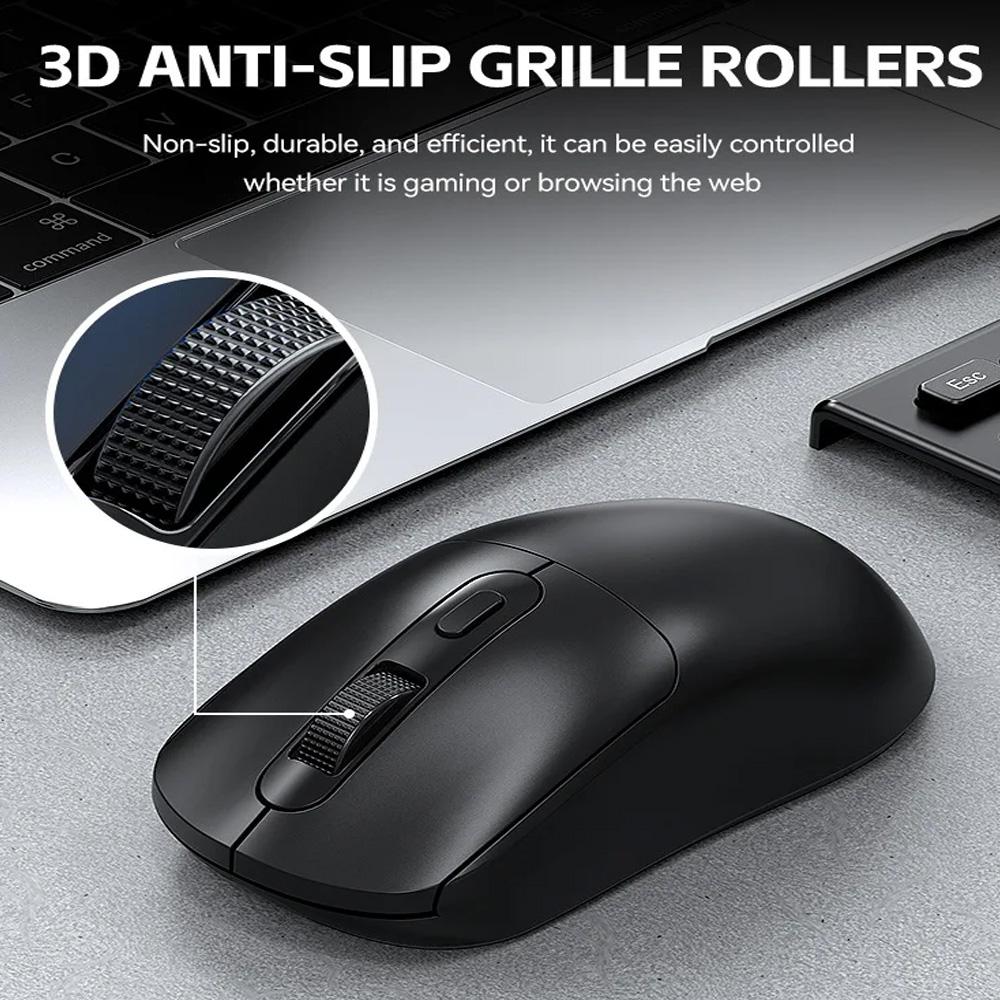 ZENTAURA X8 Dual Mode Wireless/Bluetooth Gaming Mouse with Anti-slip Sticker TYPE-C Rechargeable Office Mouse for Laptops