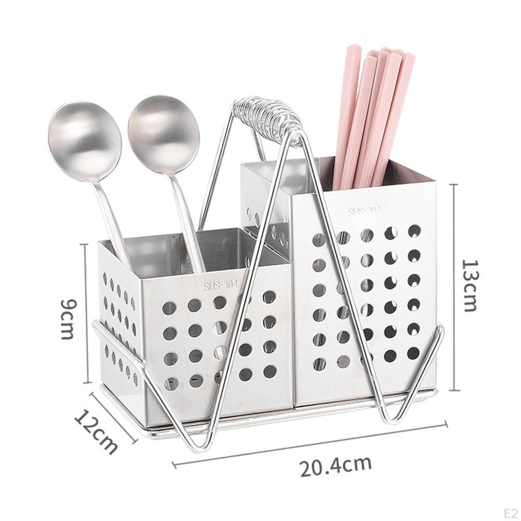 Chopstick Holder Sink Drain Rack Soap Dish Home Decoration Restaurant Utensil for Birthday