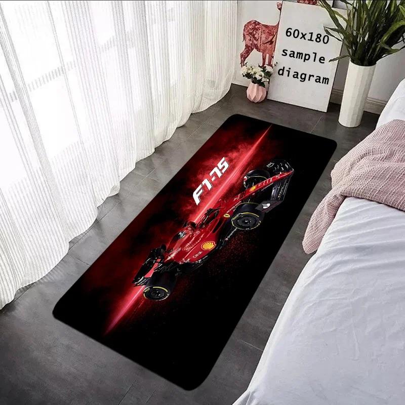 Balcony Carpet Living Room F1 Racer 33 Number Rugs Foot Carpets Entrance Doormat Soft Bedside Rug Floor Mats Non-slip Mat Home