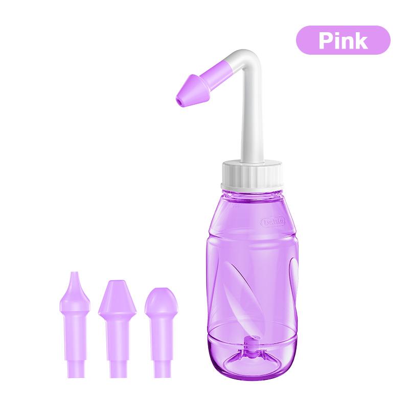300ML Nasal Irrigator Nasal Rinse Bottle Nasal Wash Cleaner Nose Protector Avoid Allergic Rhinitis Adults Children Neti