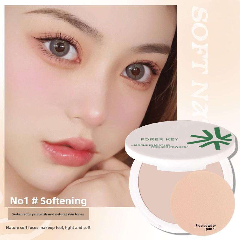 

Стойкая пудра для контроля жирности, водостойкая, фиксирующая, для всех типов кожи with puff бежевый