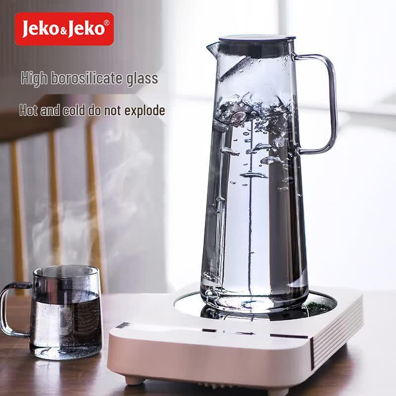 JEKOJEKO High Heat Resistant Glass Water Pitcher
