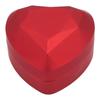 Ring Box LED Heart Shaped Ring Box Waterproof Exquisite Ring Case Romantic Decorative Jewellry Display Box for Proposal