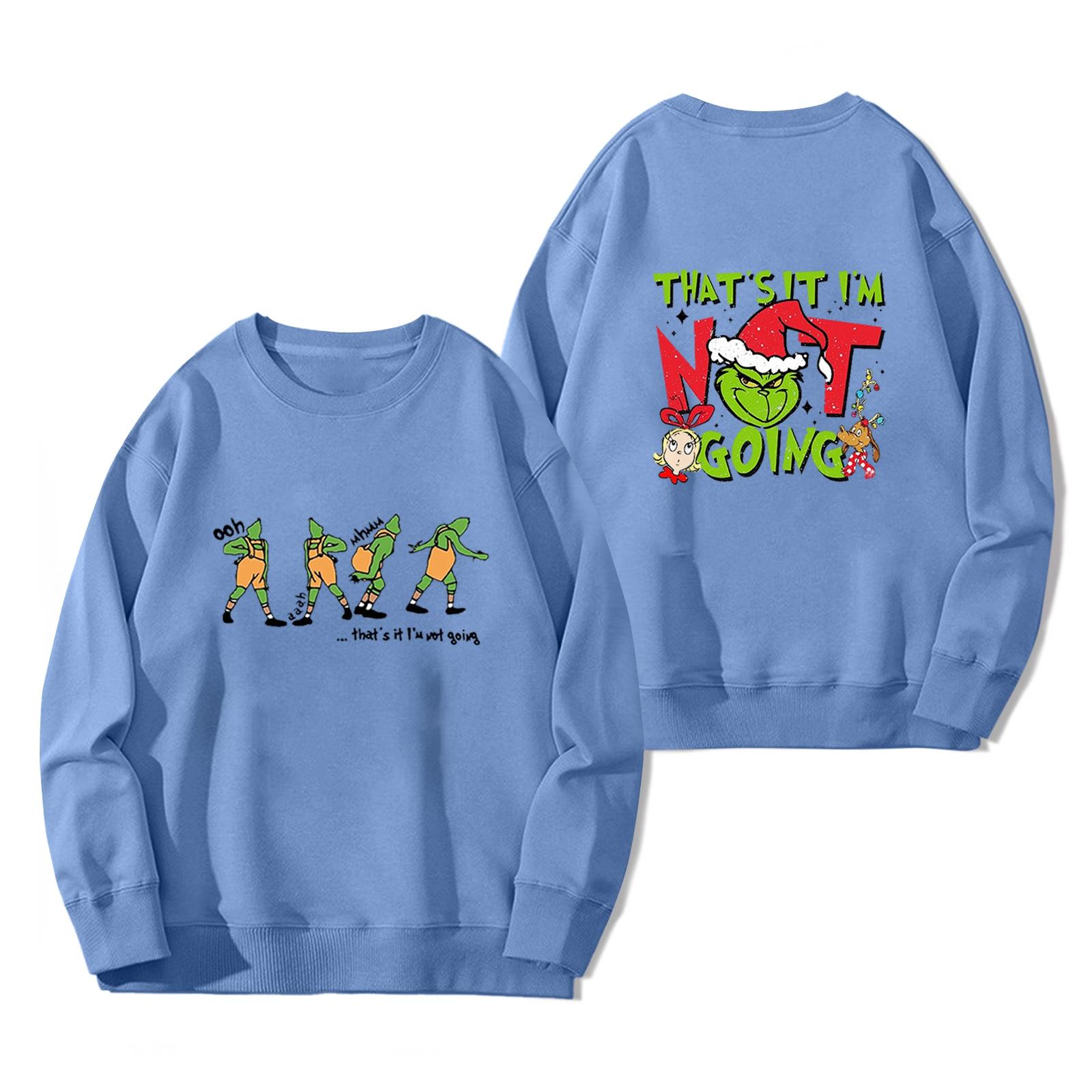 

Женский модный повседневный пуловер с длинным рукавом и принтом XXXL