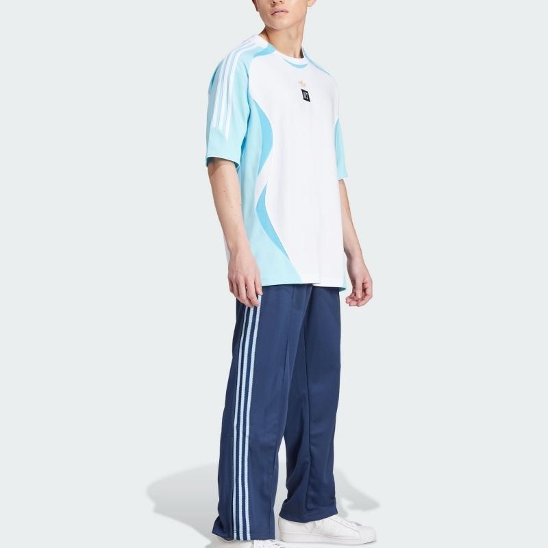 adidas Originals x NTS Radio Teamgeist Trikot Blau Weiß JI5132