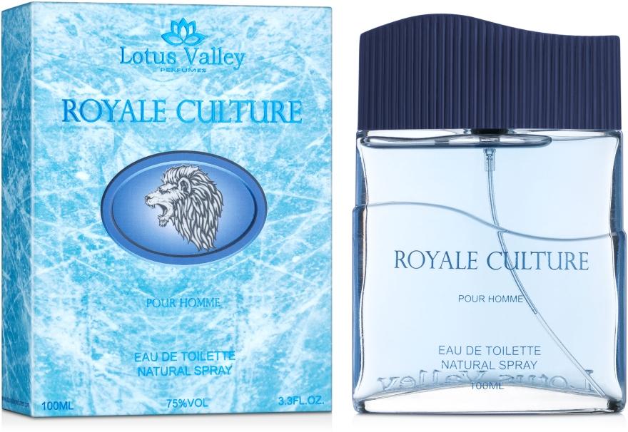 

Туалетна вода Royale Culture для чоловіків Lotus Valley 100 ml