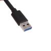 52cm USB3.0 Extension Cable Support Data Transmission with Switches Male to Female Extender Cord Data Transfer Line